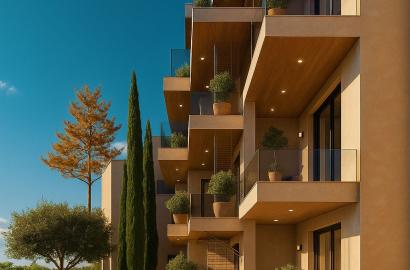 Ampio Appartamento 1+1 a Ksamil – 71 m² | Terzo Piano, Balcone & Piscina