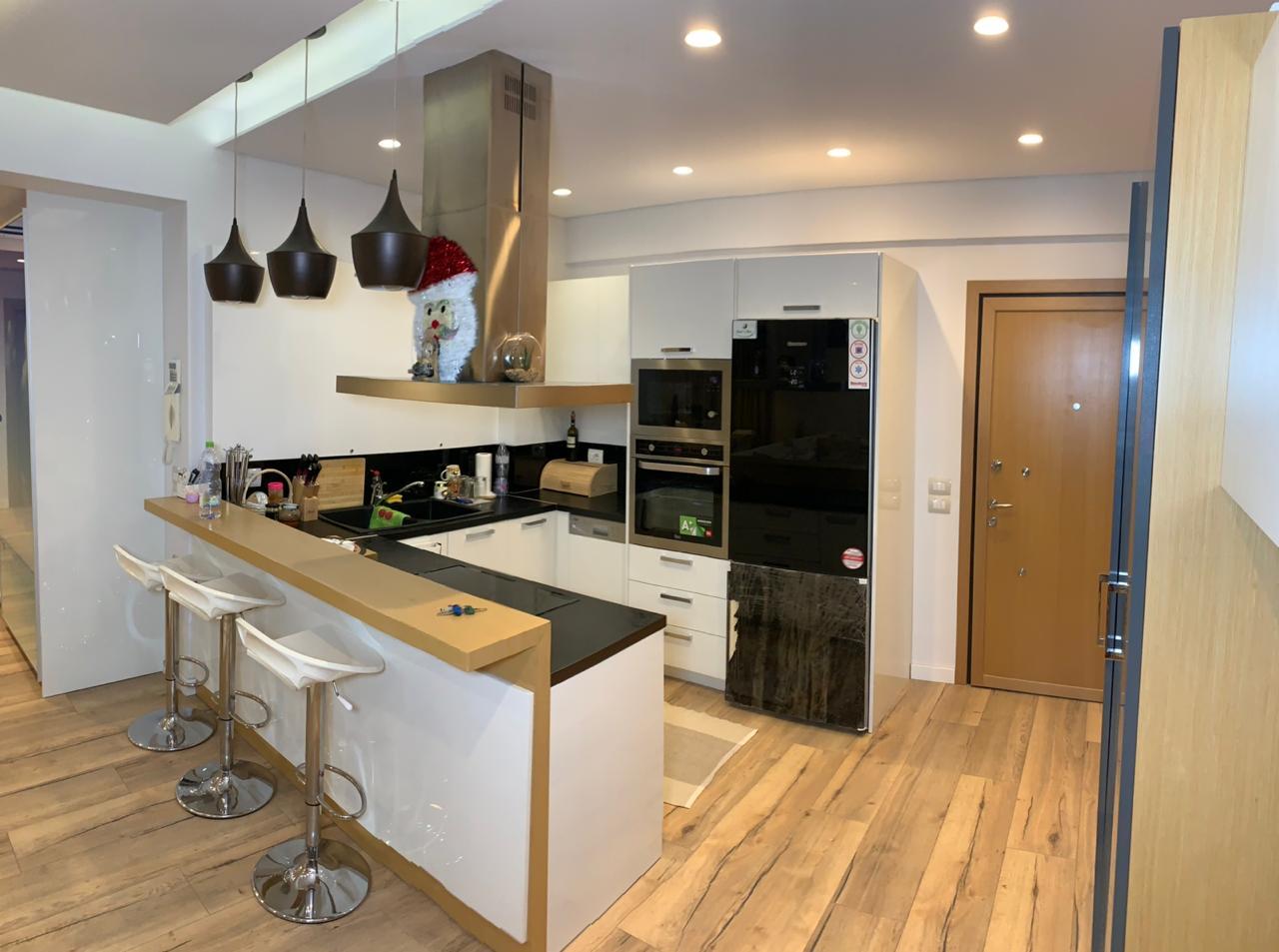 Fully Furnished 2-Bedroom Apartment for Sale in Saranda – 124m², Balcony, Sea View, 150m from Beach