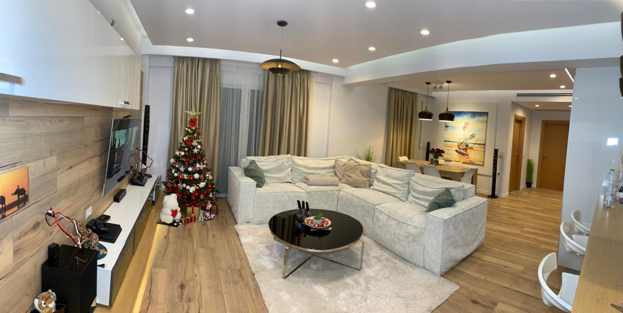 Fully Furnished 2-Bedroom Apartment for Sale in Saranda – 124m², Balcony, Sea View, 150m from Beach