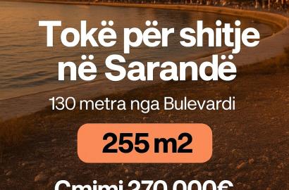 Land for Sale in the Heart of Saranda – Just 130m from the Boulevard