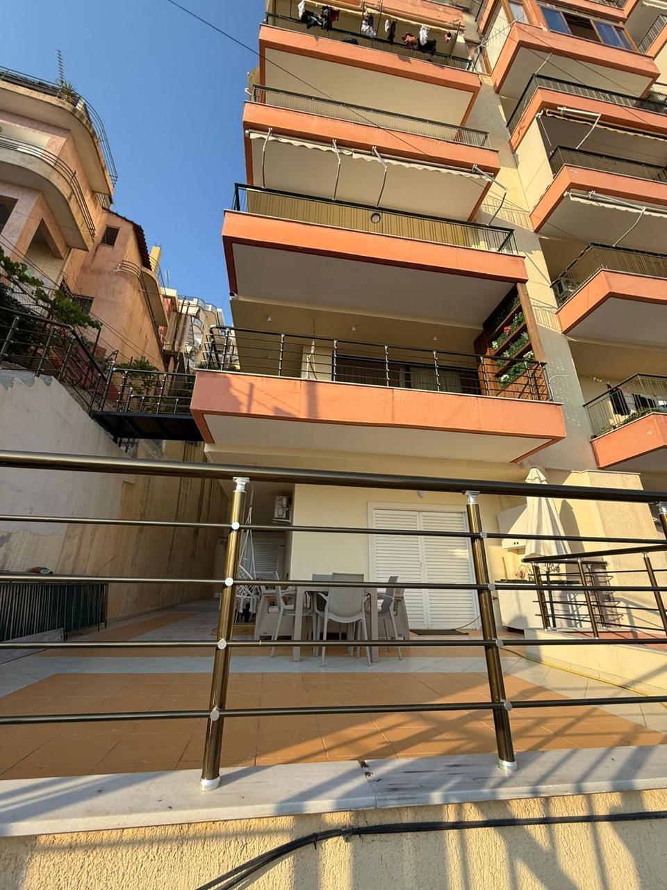 Spacious 3-Bedroom Apartment with Sea View in Saranda – Fully Renovated and Furnished
