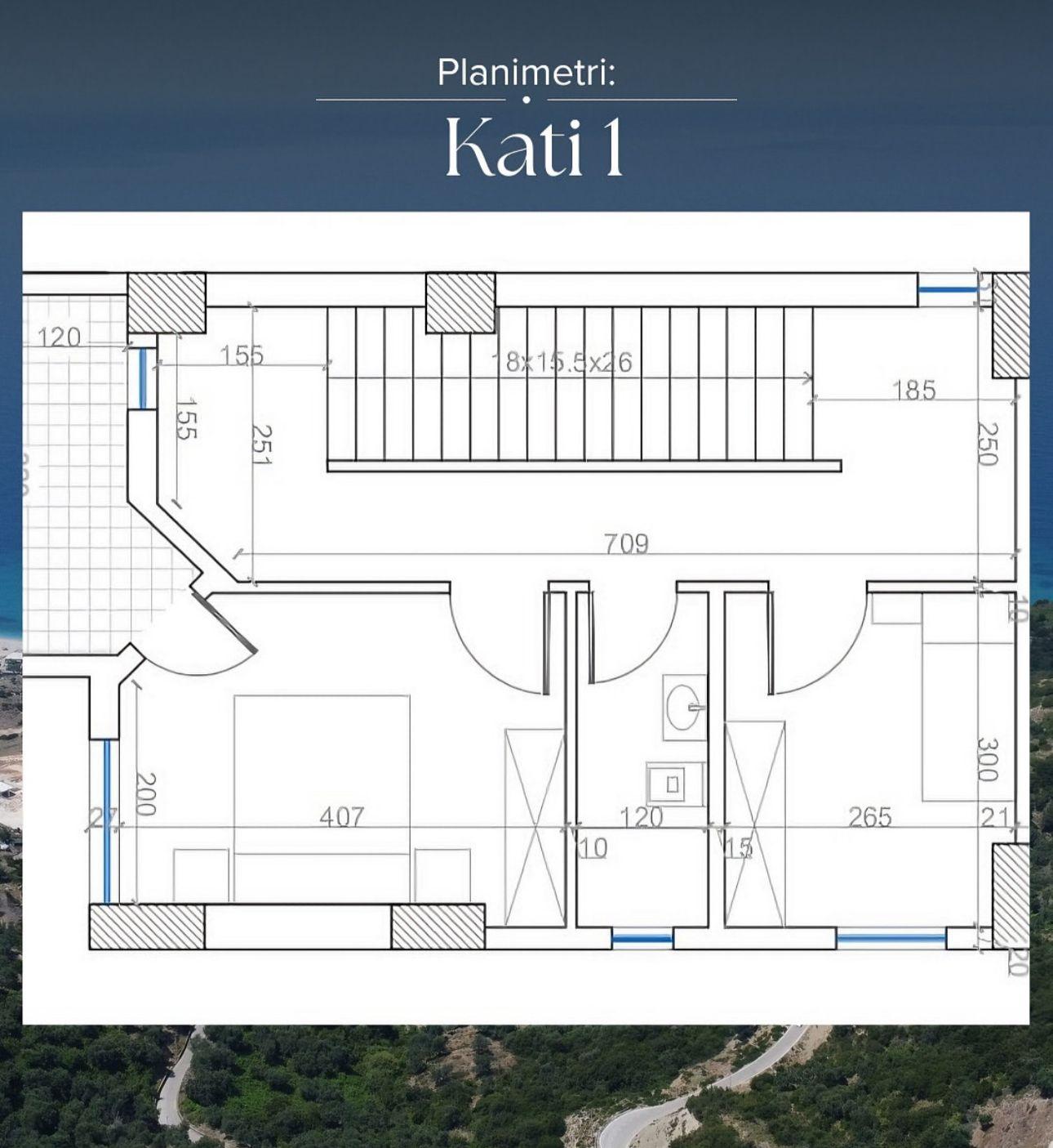 Luxurious Villas 1 For Sale in Borsh , Sarande