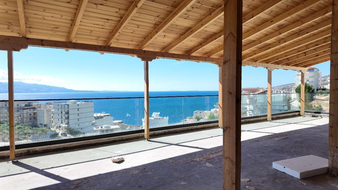 Seaview Penthouse for Sale in Saranda - Panorama Street, Steps from the Sea