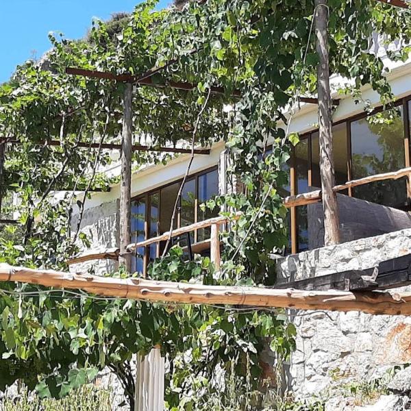 Roadside Property for Sale in Piqeras – Two-Storey Building with Private Yard