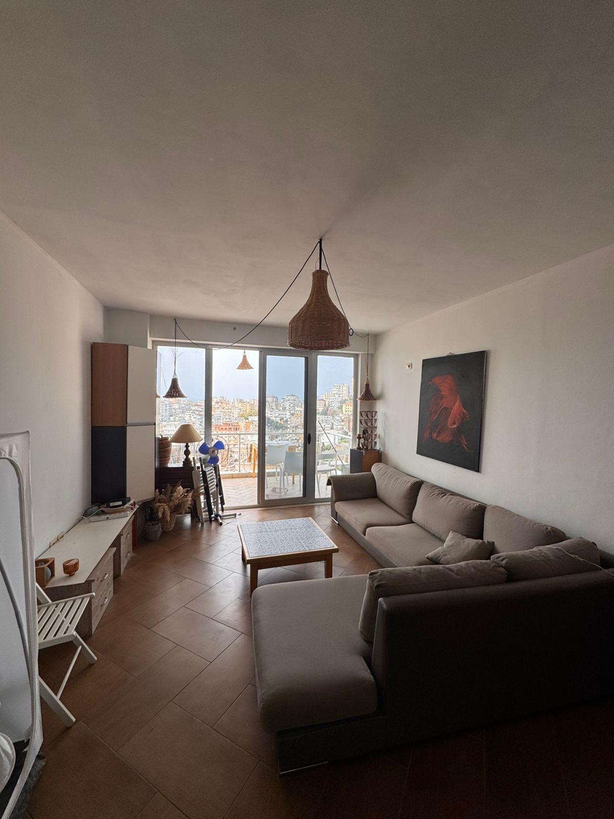 Seaview Apartment Property for Sale in Central Saranda – 2+1 Apartment