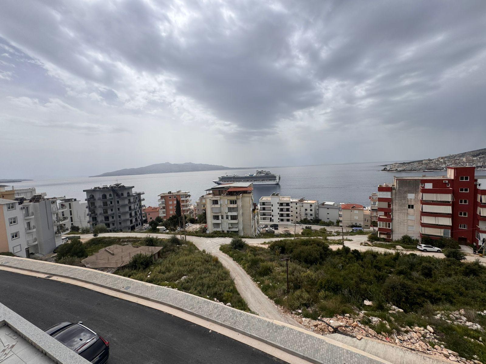 Seaview 1-Bedroom Apartment for Sale in Saranda – 76.83 m², New Building on Panorama Street, First Floor