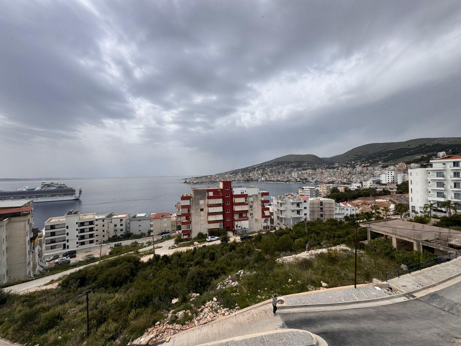 Seaview 1-Bedroom Apartment for Sale in Saranda – 76.83 m², New Building on Panorama Street, First Floor