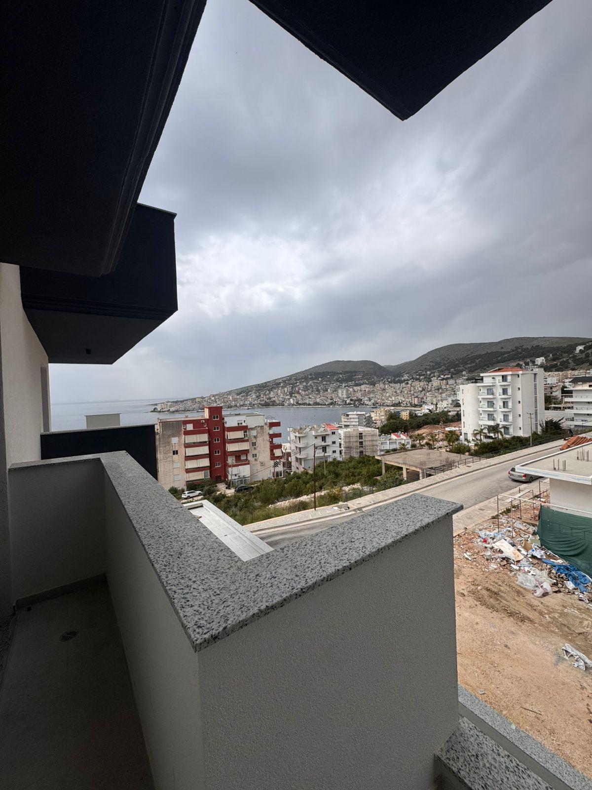 Seaview 1-Bedroom Apartment for Sale in Saranda – 76.83 m², New Building on Panorama Street, First Floor