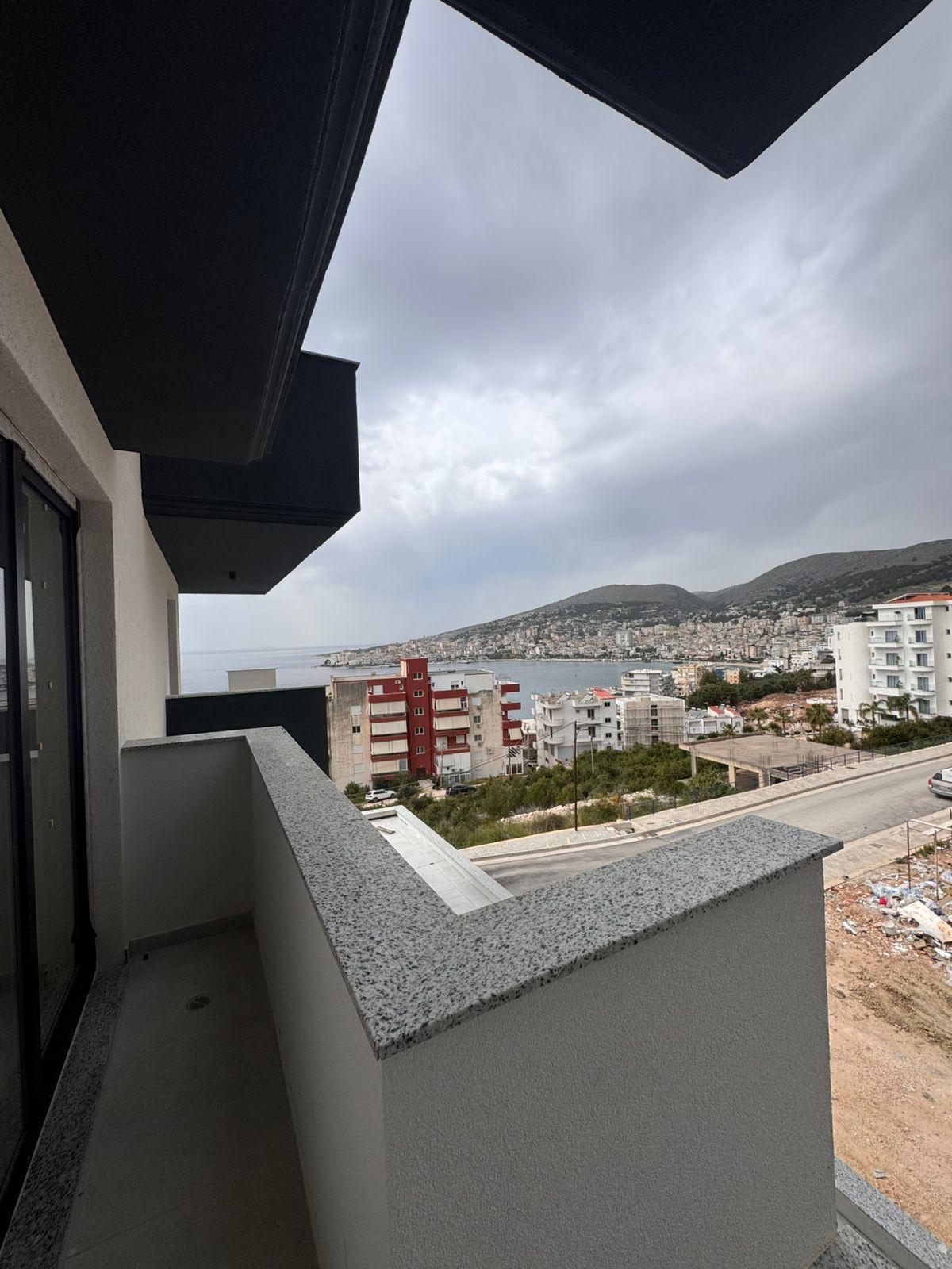 Seaview 1-Bedroom Apartment for Sale in Saranda – 76.83 m², New Building on Panorama Street, First Floor
