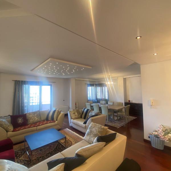 Luxury 4-Bedroom Apartment for Rent in Blloku, Tirana | 370 m² | Abisnet Residence